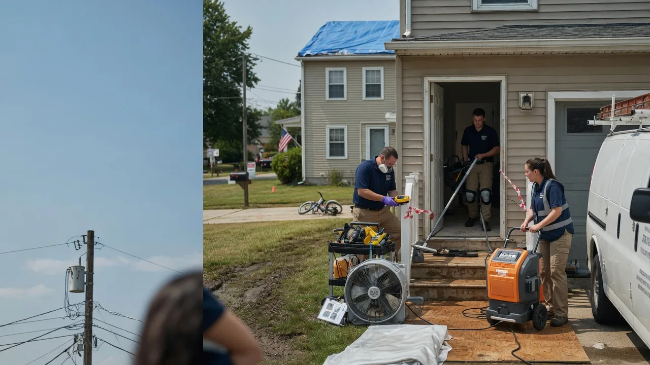Water Damage Repair in Scottsburg, IN near me